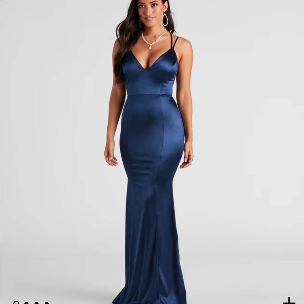 heidi formal satin lattice dress Heidi Formal Lattice Dress